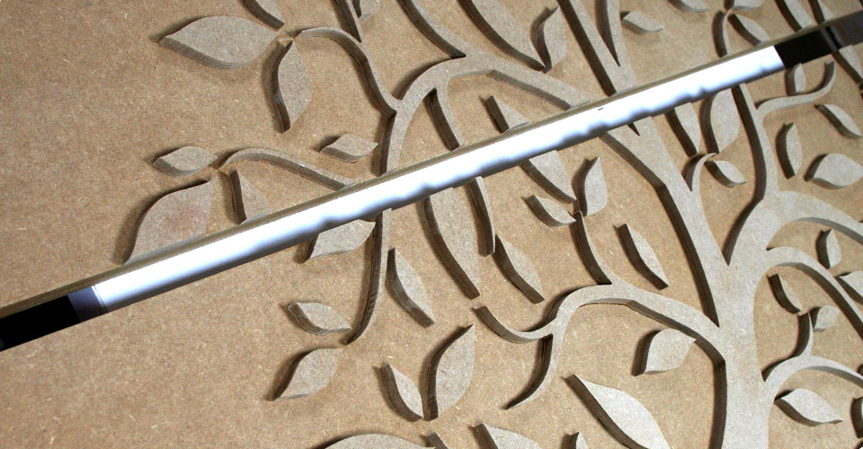 MDF CNC cut wall art